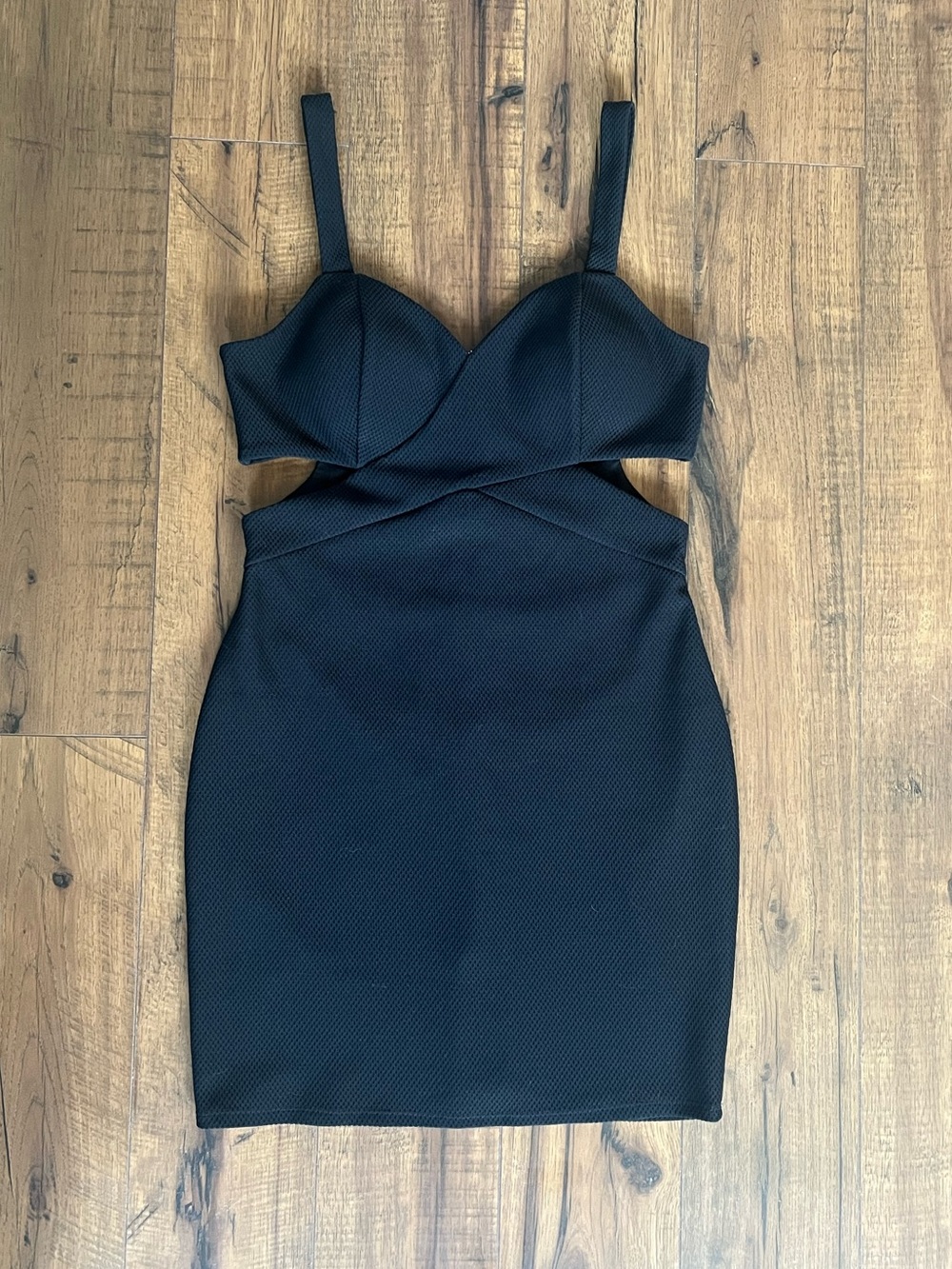 Wet Seal Cutout Bodycon Mini Dress - Size Medium